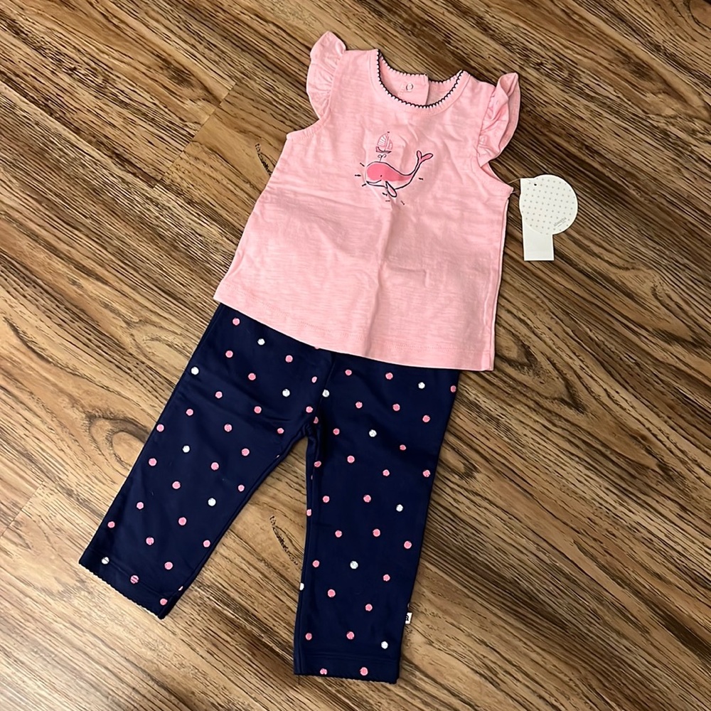 NEW! Absorba 12 month girls outfit